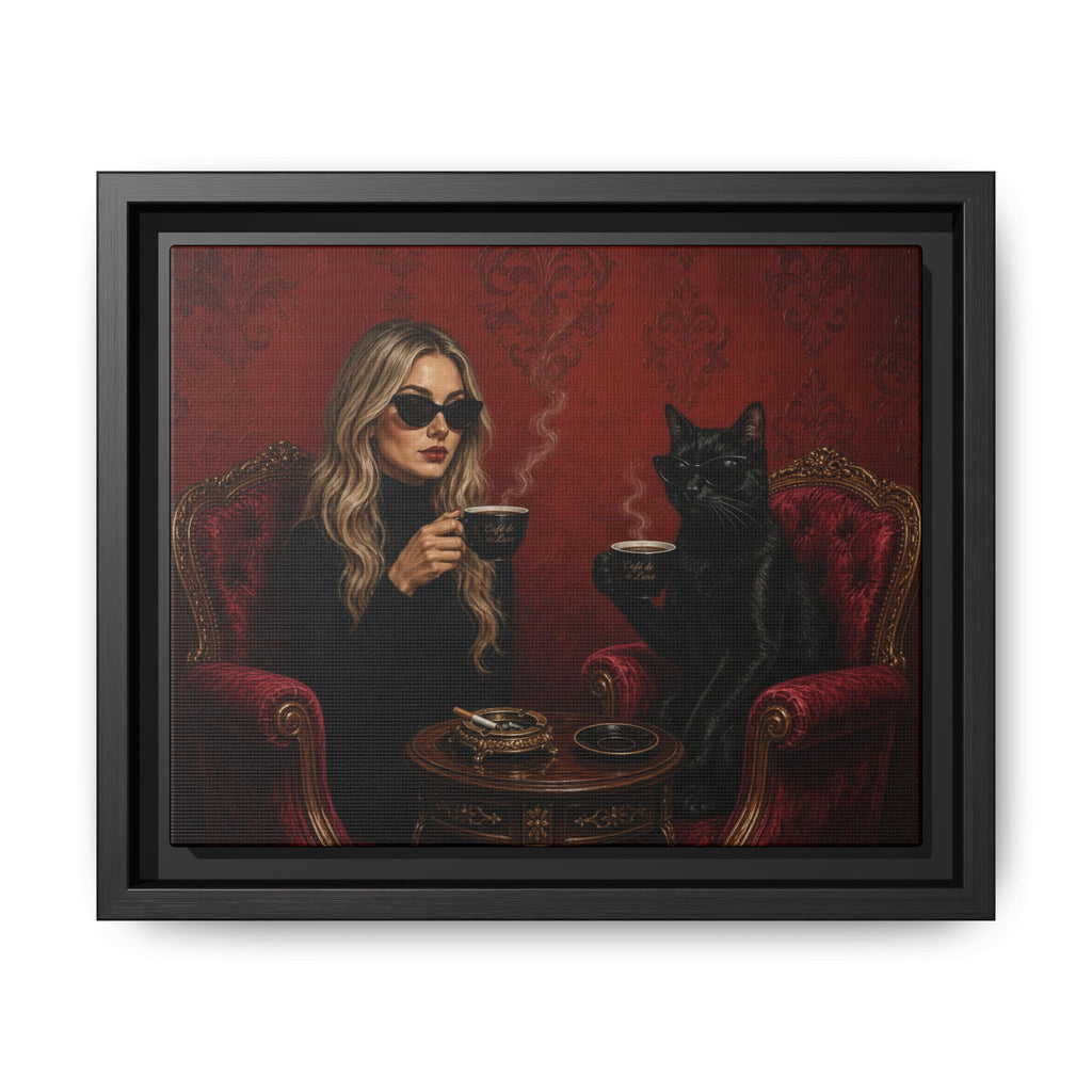 Matte Canvas, Framed | Best friends