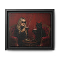 Matte Canvas, Framed | Best friends