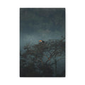 Toucan in Misty Jungle Canvas Print — Tropical Wildlife Wall Art