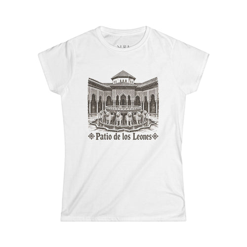 Softstyle Tee | Patio de los Leones | Vintage Andalusian Art Print