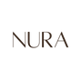 Nura logo on a black background