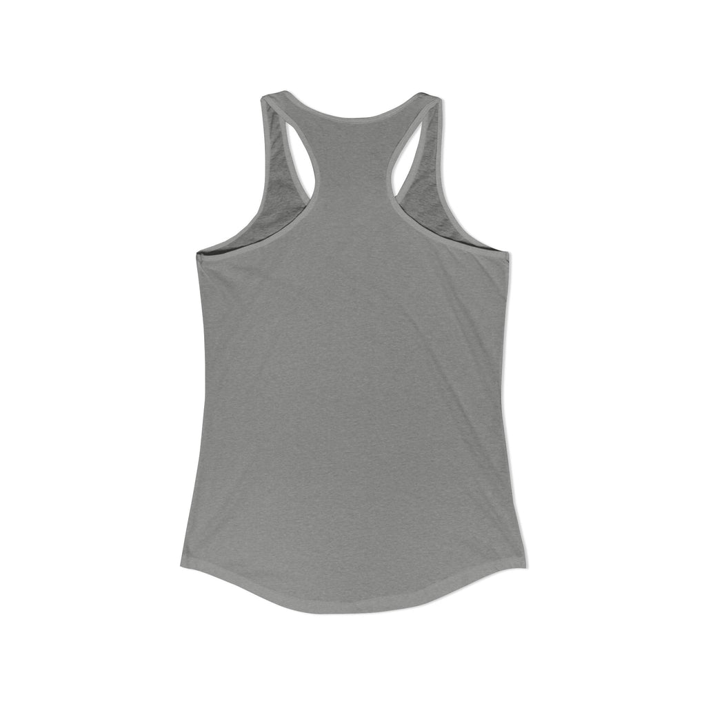 Gray tank top on a white background