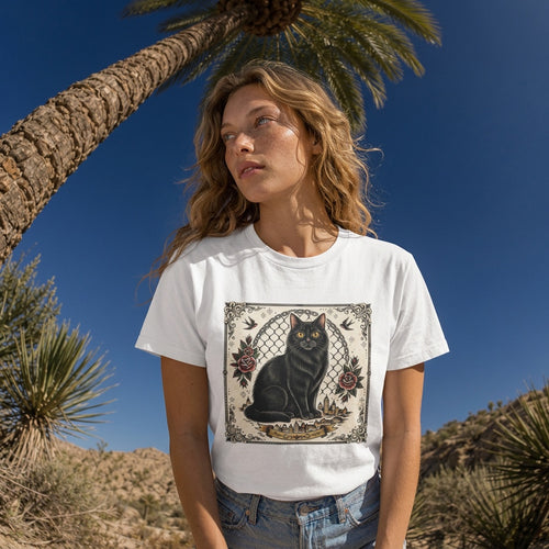 T-Shirt  | Black Cat Tarot